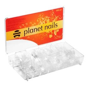 Типсы Planet Nails прозрачные 500шт./уп. №1-10
