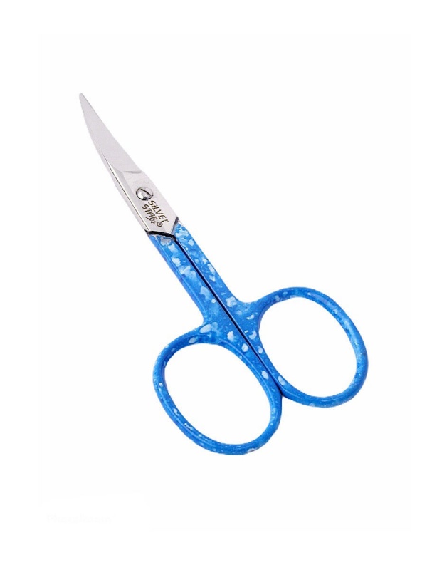 Ножницы д/ногтей (голубые ручки) 00241 (НСС10)