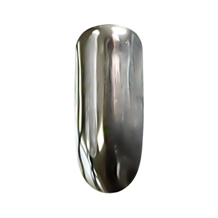Втирка "Зеркальный блеск" серебро (супер мелкая) 0,5гр / PATRISA NAIL