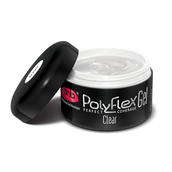 Полифлекс гель прозрачный PNB 15мл / UV/LED PolyFlex Gel Clear