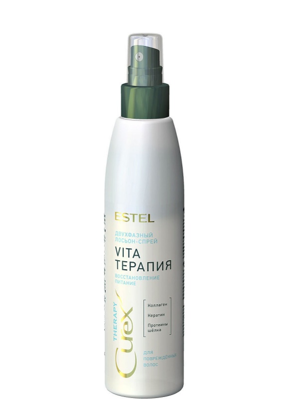 Спрей-уход "Vita-терапия" для всех типов волос 200мл / ESTEL CUREX Therapy