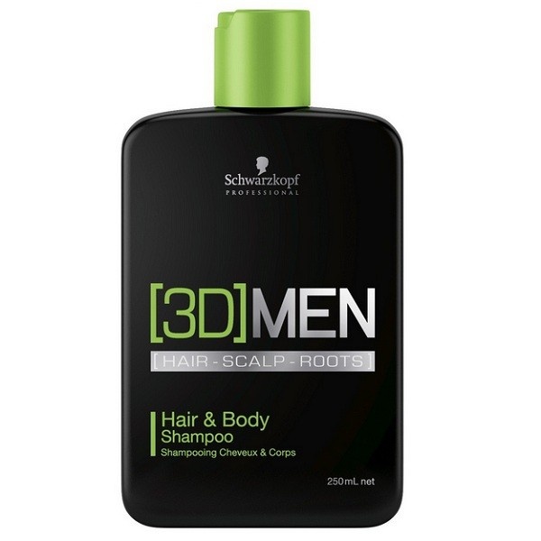 Шампунь для волос и тела 250мл / [3D]MEN