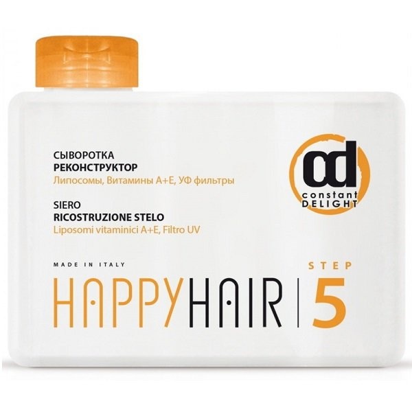 Счастье для волос Сыворотка реконструктор (Шаг 5) 250мл / CD HAPPY HAIR