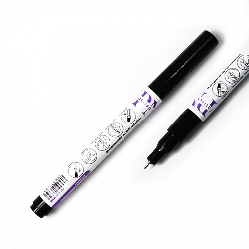 Ручка-маркер для дизайна жидкое серебро / PATRISA NAIL