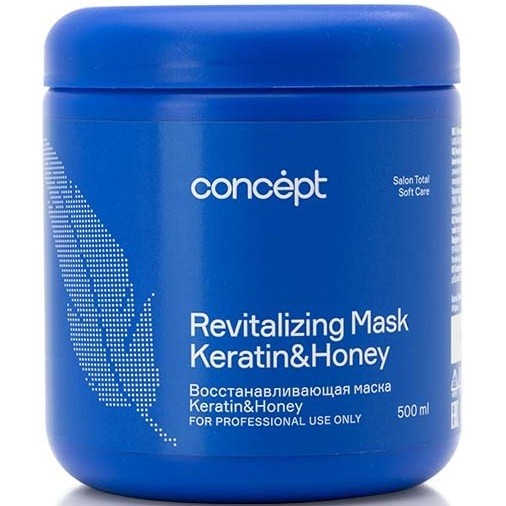 Восстанавливающая маска Keratin&Honey 500мл /CONCEPT Salon Total Soft Care