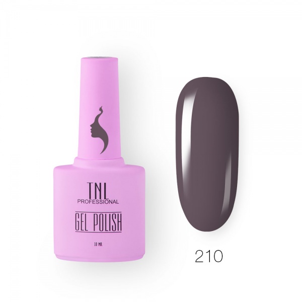 Гель-лак TNL 8 Чувств №210 - пурпурный мармелад 10мл