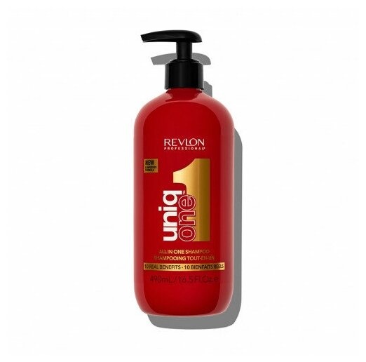 Многофункциональный шампунь для волос 490мл / RP UniqONE