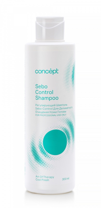 Регулирующий шампунь для деликатного очищения кожи головы 300мл / CONCEPT Art Of Therapy