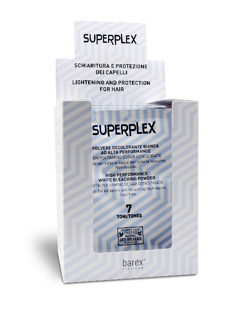 Обесцвечивающий порошок SUPERPLEX 12х30гр / BAREX