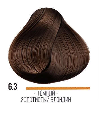 Крем-краска для волос ААА 6.3 Темный золотистый блондин 100мл
