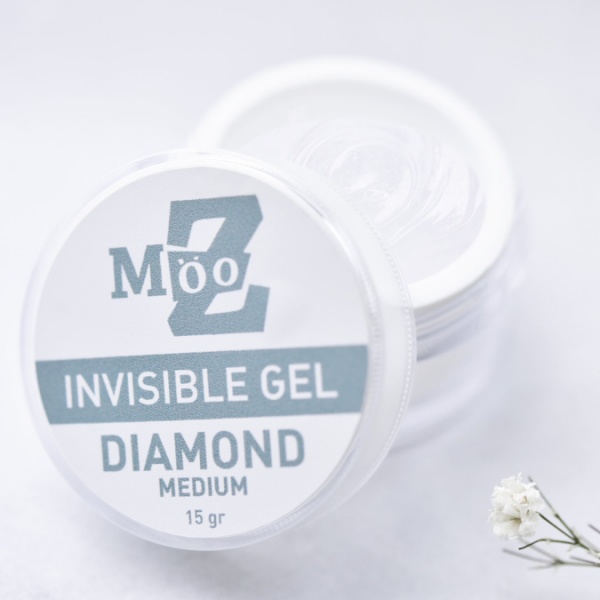 Гель прозрачный Invisible Gel MOOZ Diamond medium 15гр