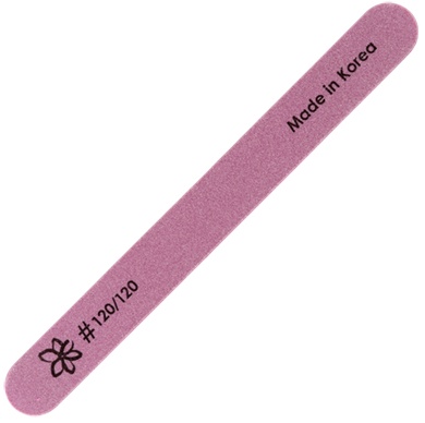 Пилка пластиковая овальная (02 Фиолетовая #120х120) / IRISK