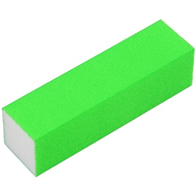 Блок четырехсторонний шлифовальный цветной (11 Зеленый неоновый) / IRISK