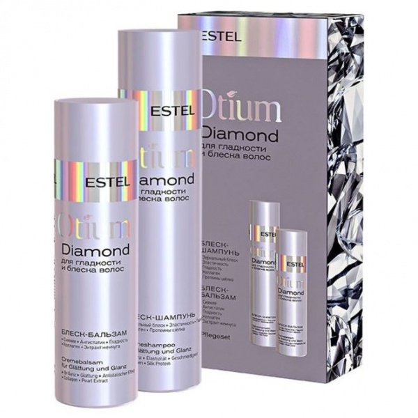 Набор для гладкости и блеска волос Otium Diamond ESTEL