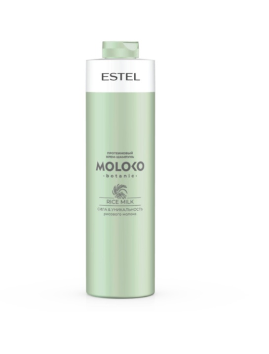 Протеиновый крем-шампунь для волос 1000мл / ESTEL Moloko botanic