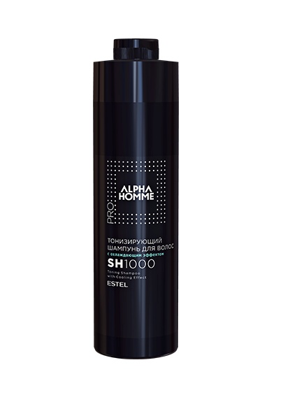 Тонизирующий шампунь д/волос с охлаждающим эффектом 1000мл ESTEL ALPHA HOMME