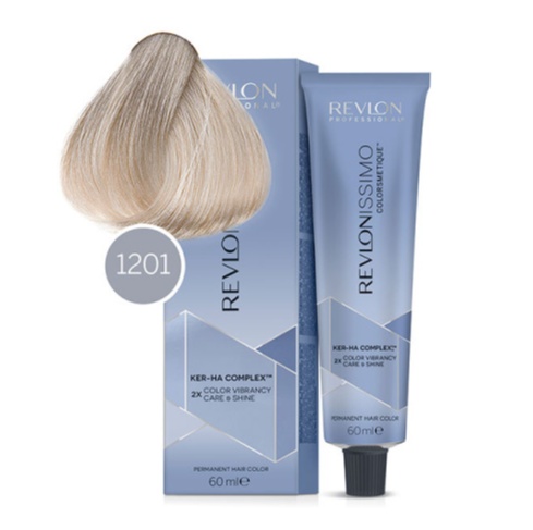 Краситель для волос REVLONISSIMO Colorsmetique Intense Blonde 1201 Натуральный пепельн. блондин 60мл