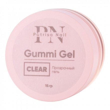 Прозрачный гель высокой вязкости Gummi Gel Clear 15гр / PATRISA NAIL