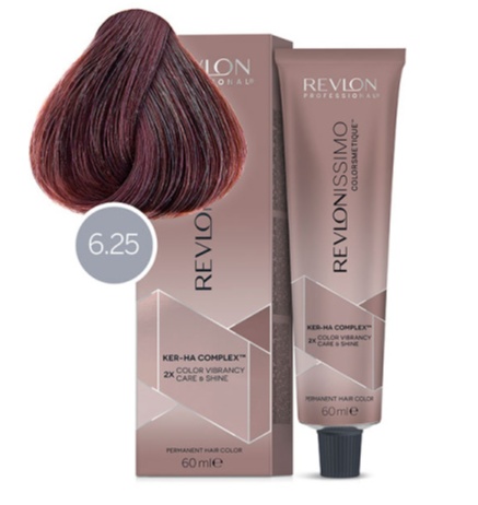 Краситель для волос REVLONISSIMO Colorsmetique High Coverage 6-25 Шоколадный темный блондин 60мл