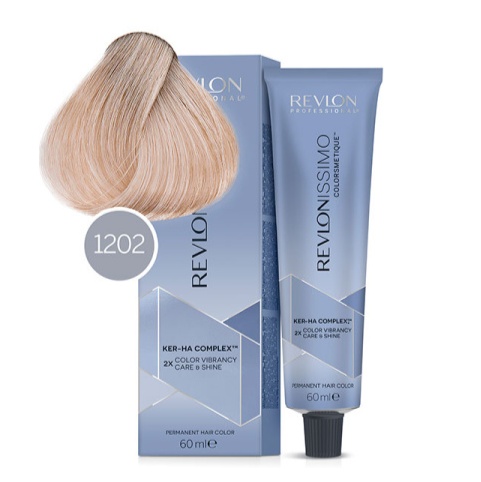 Краситель для волос REVLONISSIMO Colorsmetique Intense Blonde 1202 Натуральный перлам. блондин 60мл
