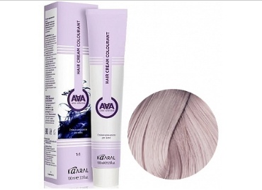 Крем-краска для волос ААА 10.29 Очень-очень светлый блондин фиолетовый сандрэ 100мл