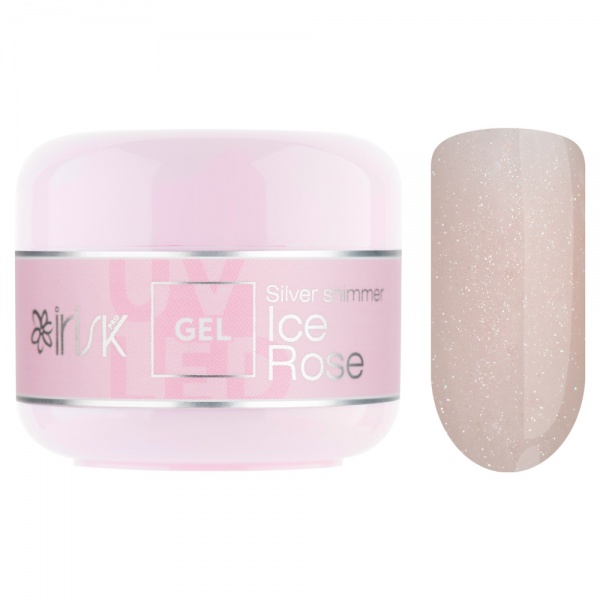 Гель АВС Limited collection 15мл (16 Ice Rose (Silver shimmer)) / IRISK