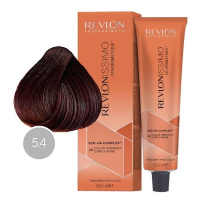 Краситель для волос REVLONISSIMO Colorsmetique 5.4 Светло-коричневый медный 60мл
