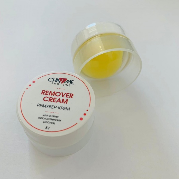 Ремувер-крем CHARME для снятия ресниц - Лимон 5гр