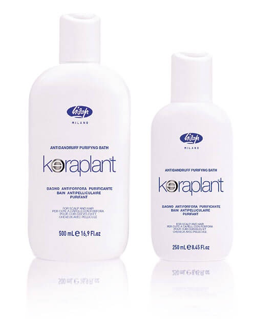 Шампунь для глубокого питания и увлажнения волос и кожи головы 500мл / LISAP Keraplant