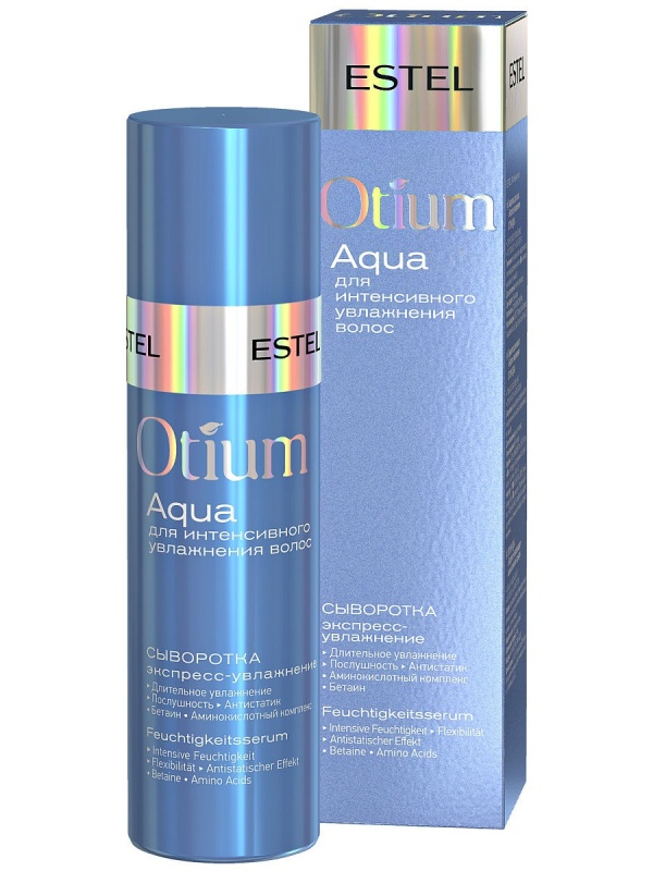 Сыворотка д/волос "Экспресс-увлажнение" 100мл Otium Aqua ESTEL