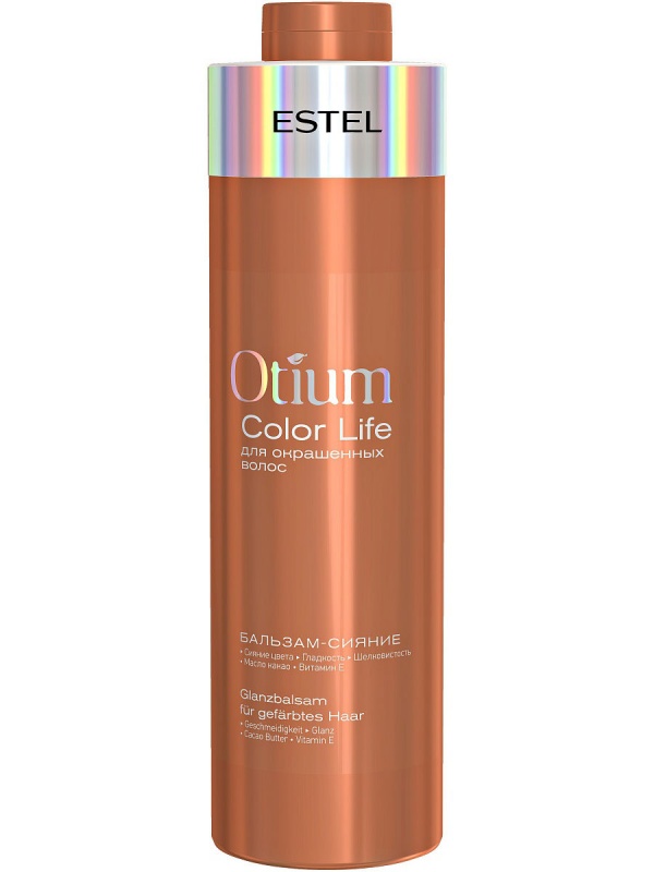 Бальзам-сияние д/окрашенных волос 1000мл Otium ESTEL